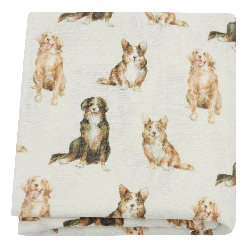 120X120CM Bamboo Cotton Baby Blanket Super Soft Muslin Baby Swaddle Wrap Infant Stroller Nursing Cover Bath Towel