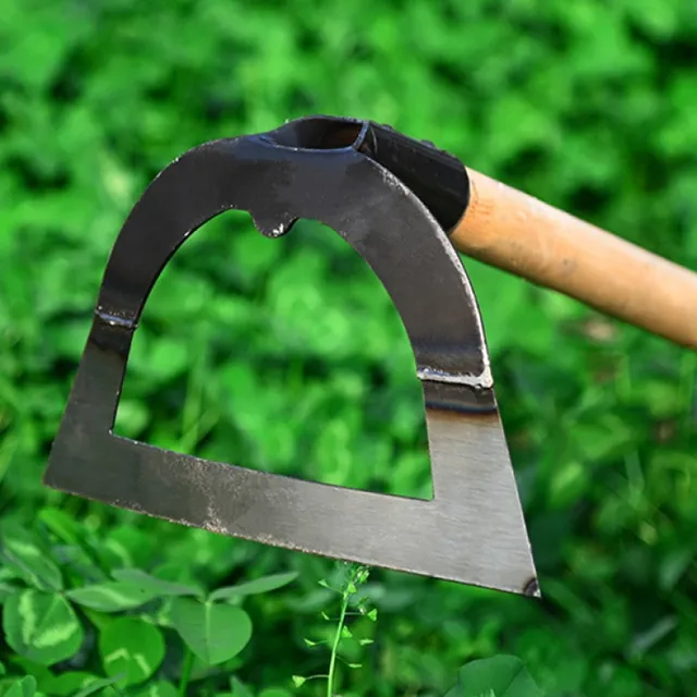 Mezőgazdasági Kapák Gyomlálása Gereblye Kézi Acél Üreges Kapa Ültetése Zöldségkertészet Meglazító Talajkerti Felszerelések Szerszámok - Image 4