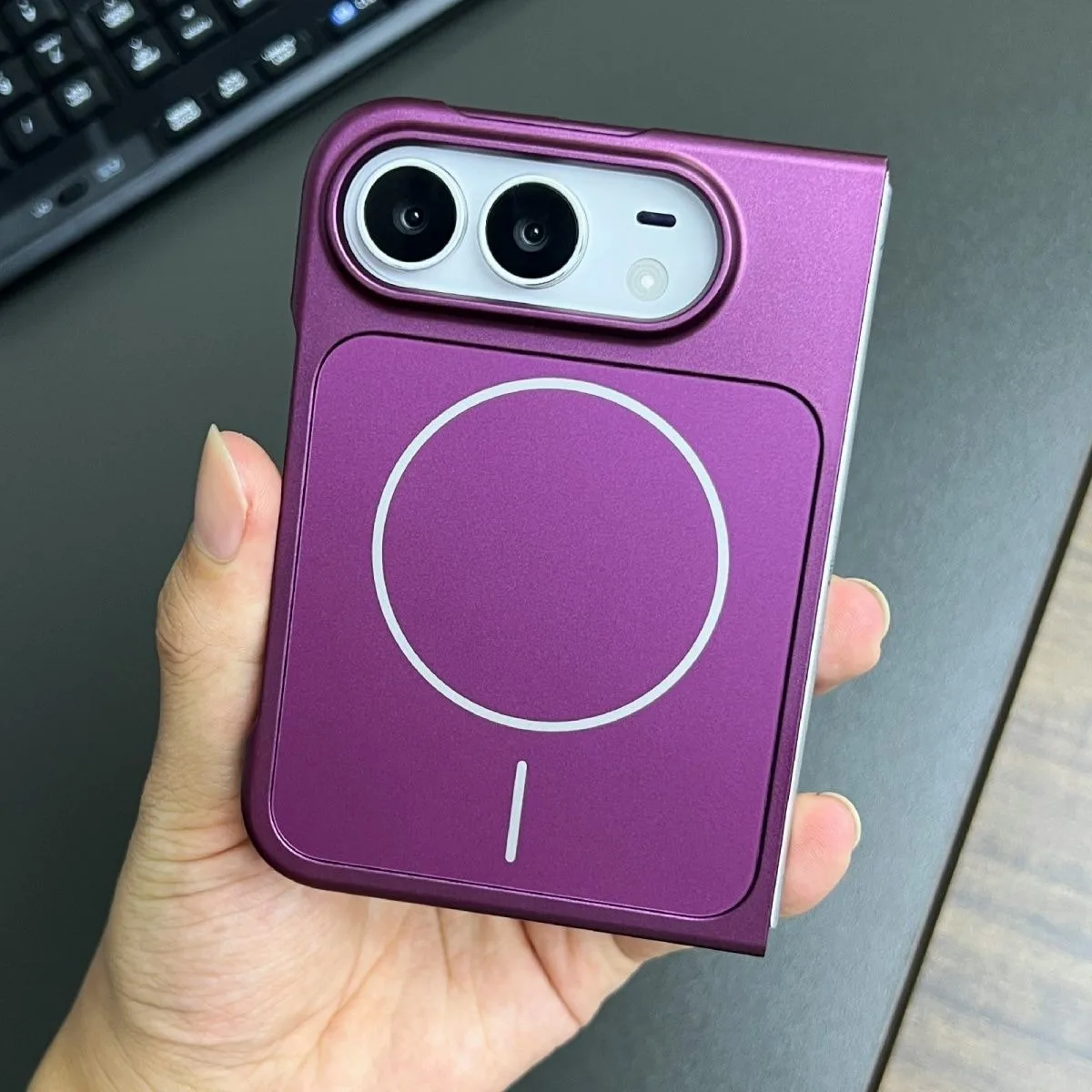 Ultra-Thin Magnetic Wireless Charging Case - AG Nano Slim Matte Finish