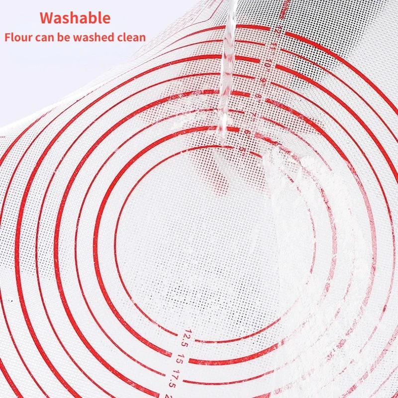 Silicone Mat Kitchen Kneading Dough Baking Mat Cooking Cake Pastry Non-stick Rolling Dough Pads Tools Sheet Accessories silicone baking mat