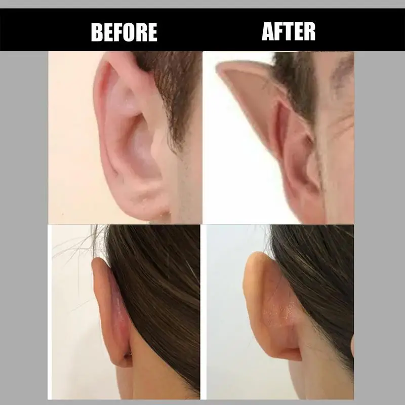 Corrector de orejas para adultos, Pegatinas transparentes para orejas  grandes, 6 unidades