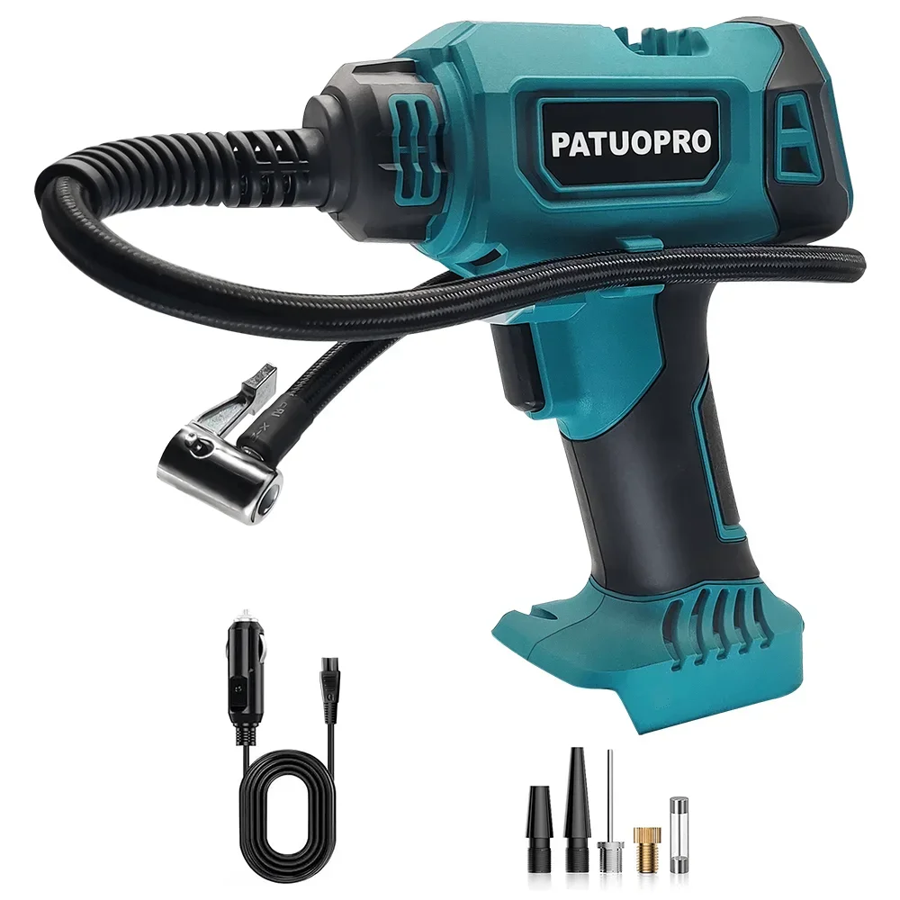 Gonfiatore Per Pneumatici Senza Fili Per Batterie Makita Da 18 V, Pompe