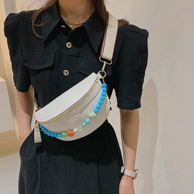 Women Fashion Waist Bags Diamond Lattice Shoulder Bag PU Leather Chest Belt  Bag Small Crossbody Sling Bag for Stylish Waist Pack - AliExpress