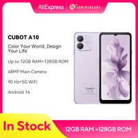Android Smartphone Cubot A10, 12GB RAM (4GB+8GB), 128GB ROM, Octa-core, 6.56-Inch 90Hz Screen, 5100mAh, 48MP, 5G WiFi, 4G Phone 1