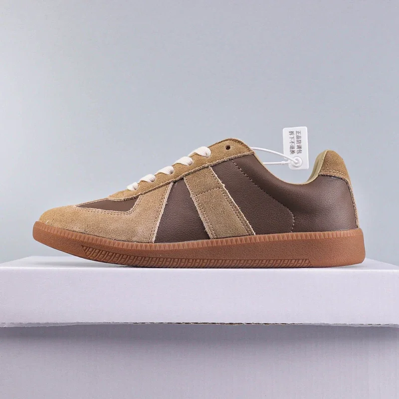 Men's and women's shoes, summer versatile shoes, genuine leather sports retro casual fashion shoes