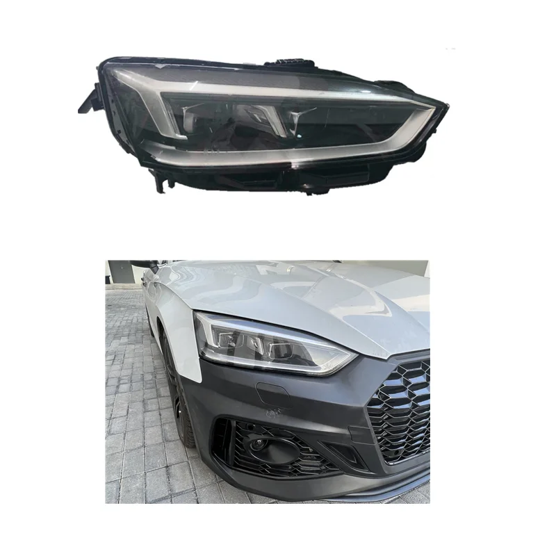 

Auto Lighting Systems Original Headlamps For Audi A5 B9 2017-2019 Facelift Audi RS5 LED Headlights OEM