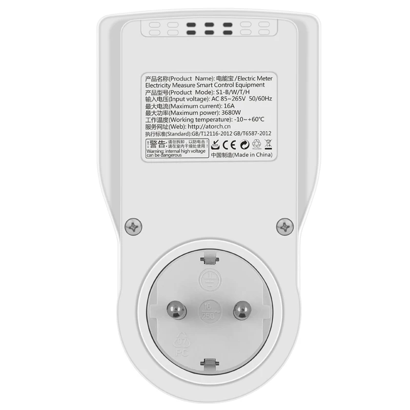 da ue plugue de energia quilowatt wattage medidor eletricidade 03