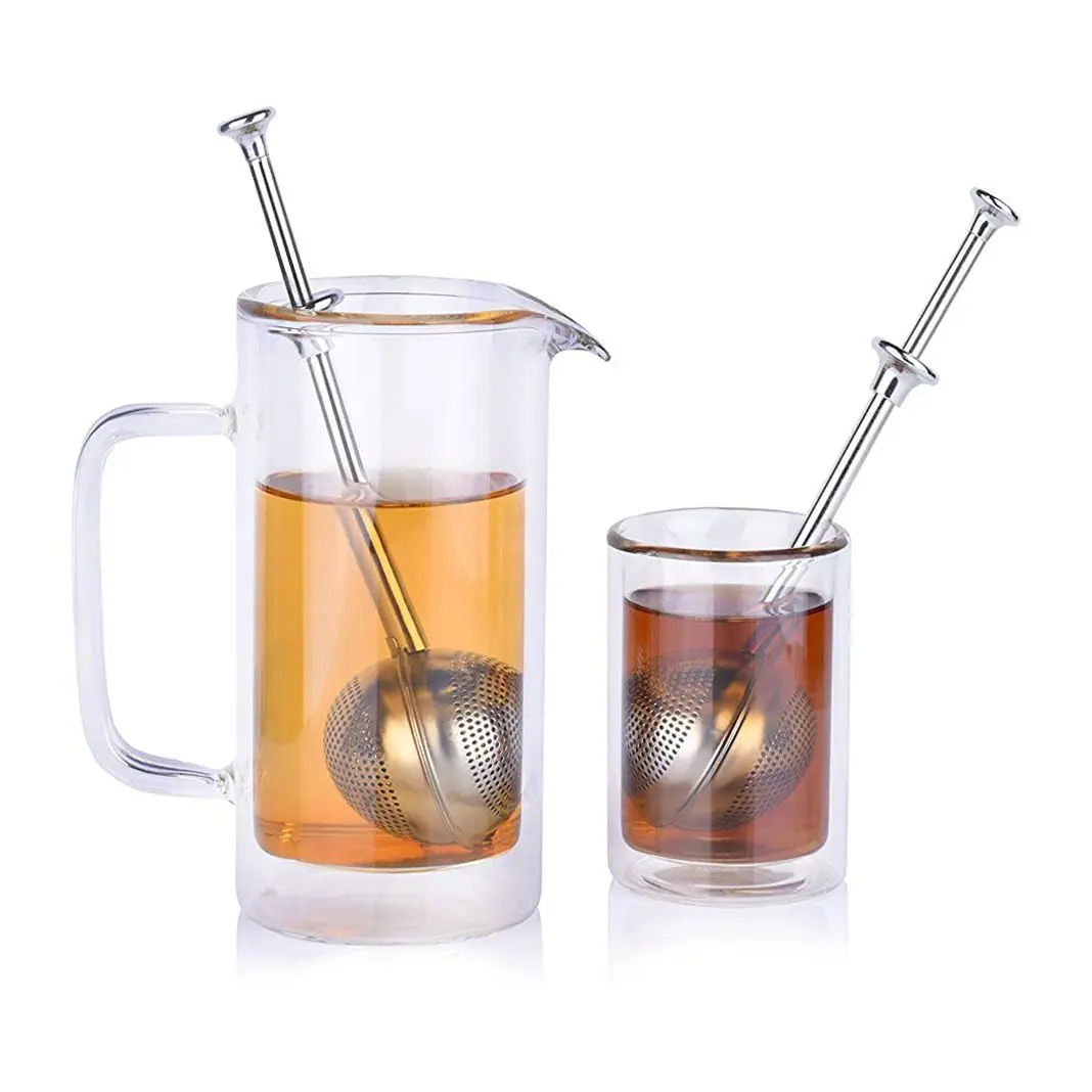 Stainless Steel Tea Strainer Flexible Tea Infuser Reusable Metal Spices Filter Ball Accessories