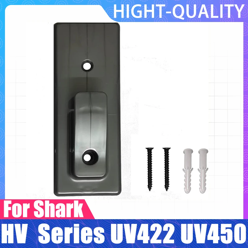 Gancho de gancho de parede para aspirador de pó, Compatível com tubarão HV300, HV301, HV303, HV320, HV321, HV371, HV380, HV380C, UV422, UV450