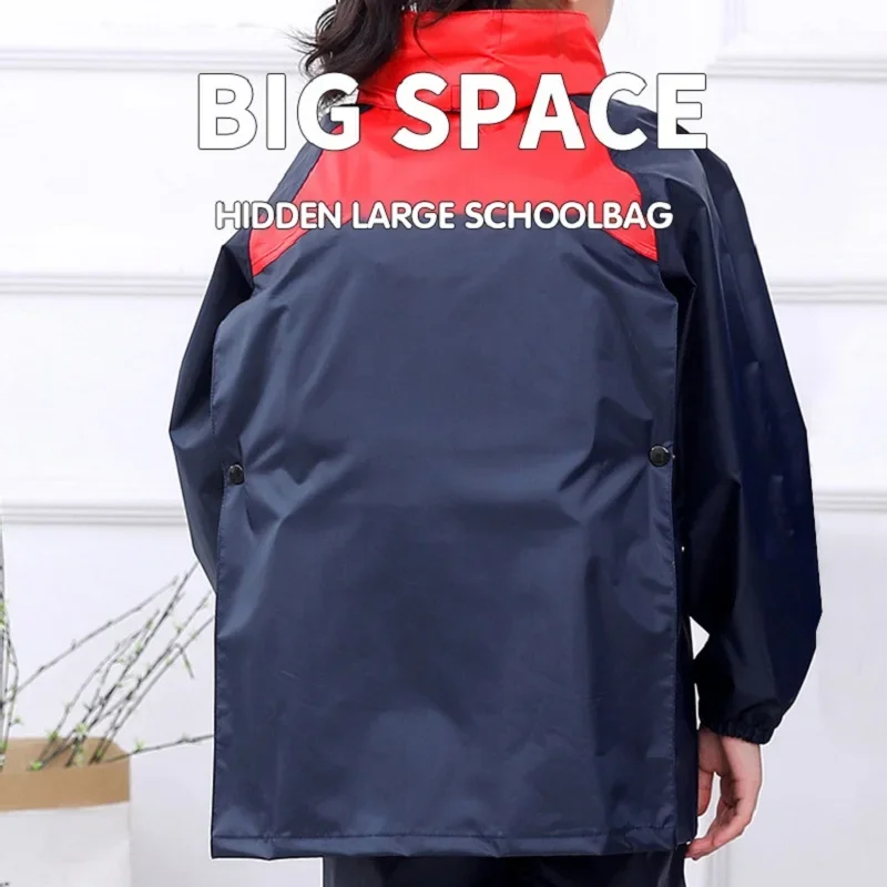 Chubasqueros impermeables para niños y niñas, chaqueta de lluvia