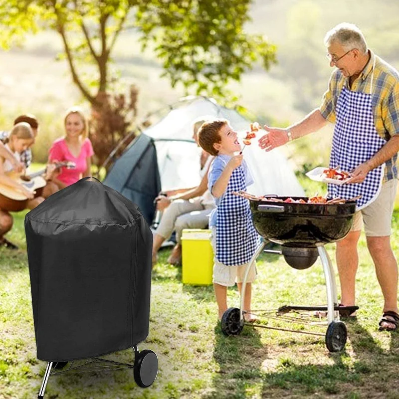 Black Weber Heavy Duty Rain Barbecue Cover 2