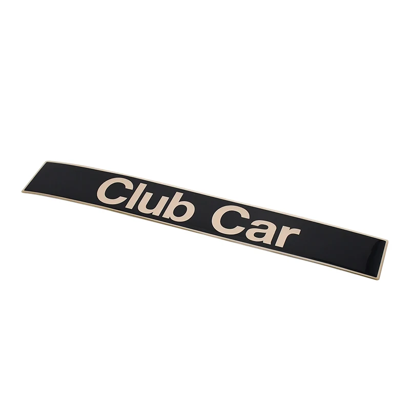 Metal Name Plate 2-1/2" Height 102502601 103816601 Compatible with Club Car Precedent 285-277