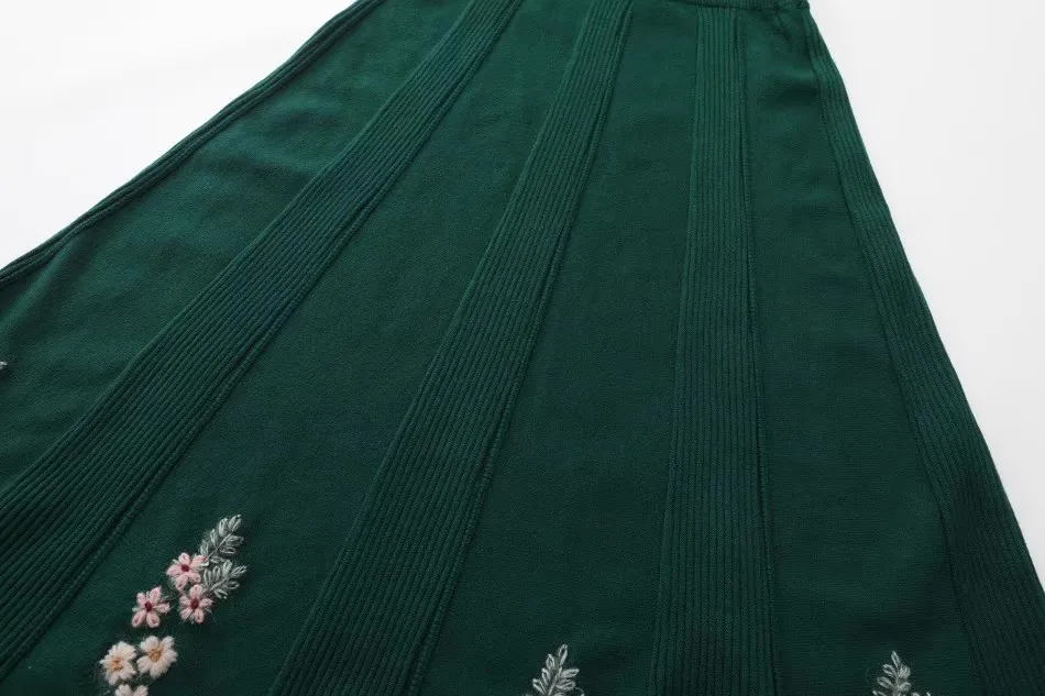 Skirt material close-up
