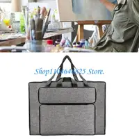 Small Art Folder Bag with Handle Watercolor Painting Carrying Bag Drawing Board Carrying Bag For Painting Canvas Artwork 5
