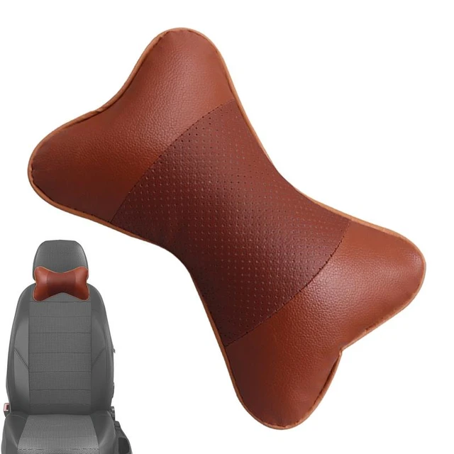 Car Neck Pillow PU Leather Travel Pillow for Head Rest Neck Support  Esg12862 - China Car Neck Pillow, PU Leather Car Neck Pillow