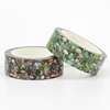 NEW 1pc 10M Decor Mushrooms Flowers Coffee Cups Nautical Washi Tape Set for Scrapbooking Journaling Masking Tape Cute Stationery 2