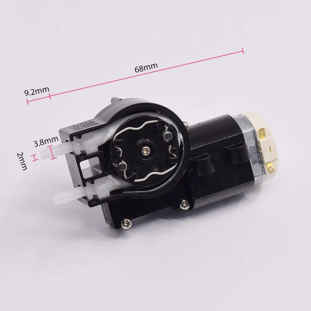 Micro Peristaltic Pump DC 3V-6V 3.7V 5V Small Mini 280 Geared Motor Squeeze Metering Dosing Liquid Water Pump for Lab Sampling liquid transfer pump