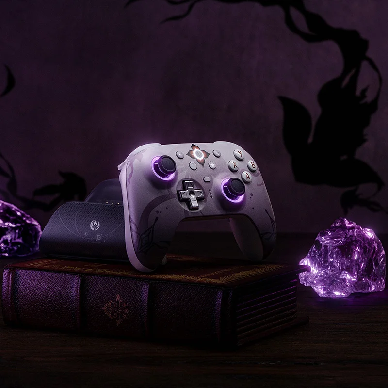 Controle Sem Fio 8BitDo Ultimate 2 para PC e Android - Evernight (Oficialmente Licenciado por Honkai: Star Rail)