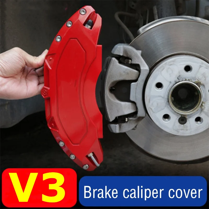 

For BYD V3 Car Brake Caliper Cover Aluminum Metal Fit Build Your Dreams V3 2022