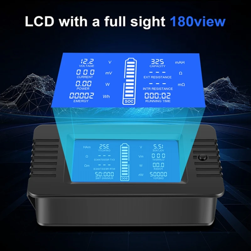 ٱ ͸  , 0-200V,0-300A, 12V, 24V, 48V RV, ڵ ͸ а , LCD ÷   Vol