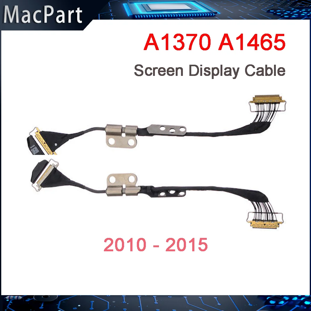 Originale Usato Macbook Air 11.6 "A1370 A1465 Lcd Led Lvds Display Schermo Cavo Flessibile 2010 2011 2012 2013 2014 2015 Anno