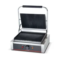 Good price Commercial Nonstick Surface Electric Panini Maker Grill For Hamburger Sandwich 1
