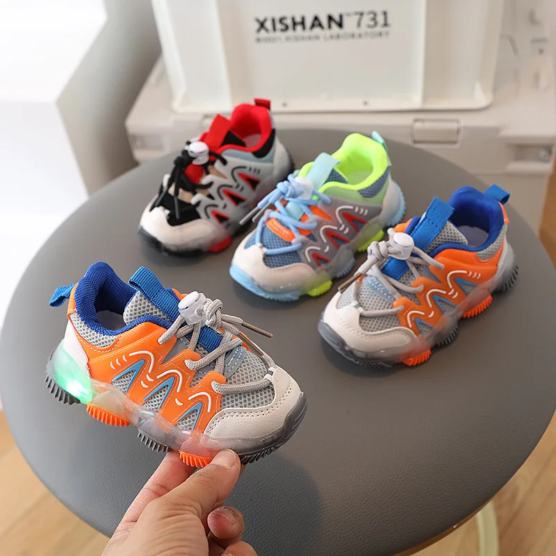 

Children Sports Shoes Infant Soft-soled Toddler Shoes Fall Girls Baby Breathable Net Sneakers Fashion Kids Shoes for Boys 2023
