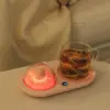 Mug Warmer 20W 3 Temperature Settings Smart Cup Warmer with Cute Dinosaur Night Light Aroma Diffuser 110-220V 5