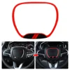 عجلة القيادة حلقة مركزية غطاء الكسوة ل دودج تشالينجر شاحن جيب جراند شيروكي SRT8 2015-2020 اكسسوارات السيارات الداخلية