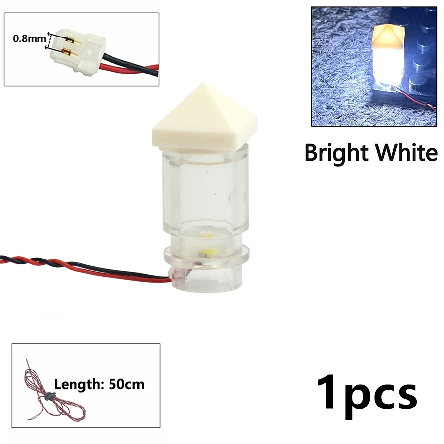 DIY LED Light Kit with Remote Control - Customizable Building Block Lamp