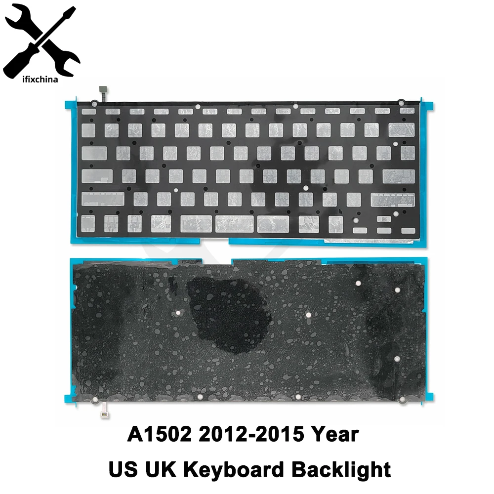 

Совершенно новая Подсветка клавиатуры A1502 для Macbook Pro A1502 Европейская версия клавиатуры подсветка клавиатуры 2015 года