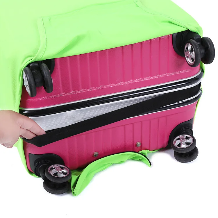 Copertura per bagagli in tessuto elasticizzato protezione per valigia custodia antipolvere per bagagli custodia per valigia adatta da for18-32 pollici Organizer da viaggio