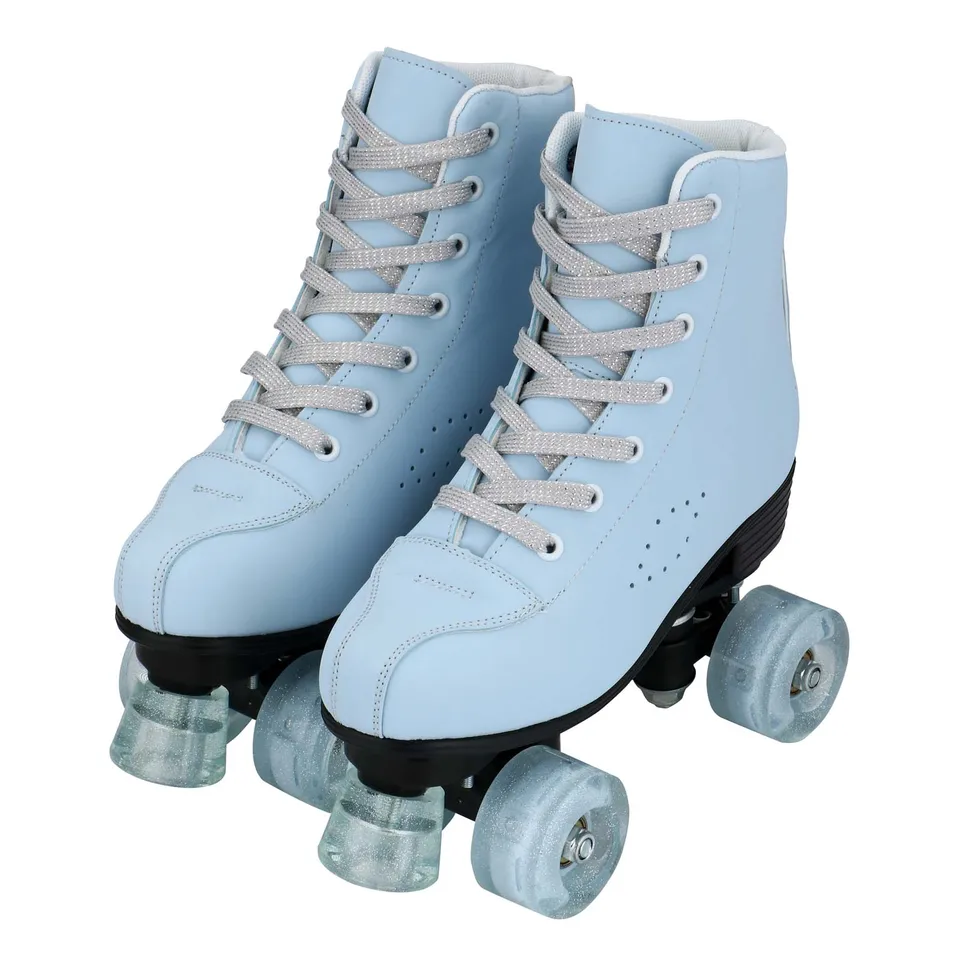Flashing Double Row Roller Skates for Women