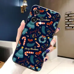 Sleek and Stylish Phone Case with Festive Merry Christmas Design for OPPORENO105G (BSBLA02)