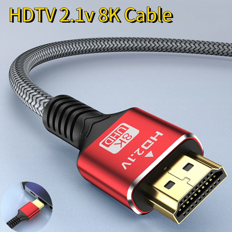 Ultra High-Speed 8K HDMI Cable for Seamless Audio and Video Experience