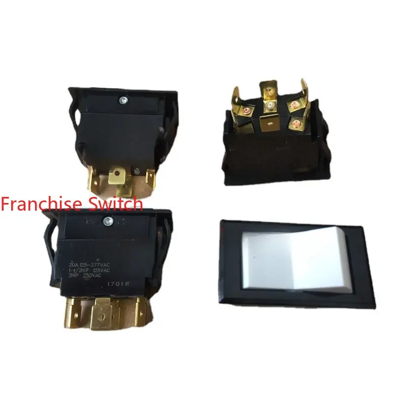 

Ship Type Switch 6 Feet 2 Gear Cut-out 38*22 Rocker Gold Plated 1701R