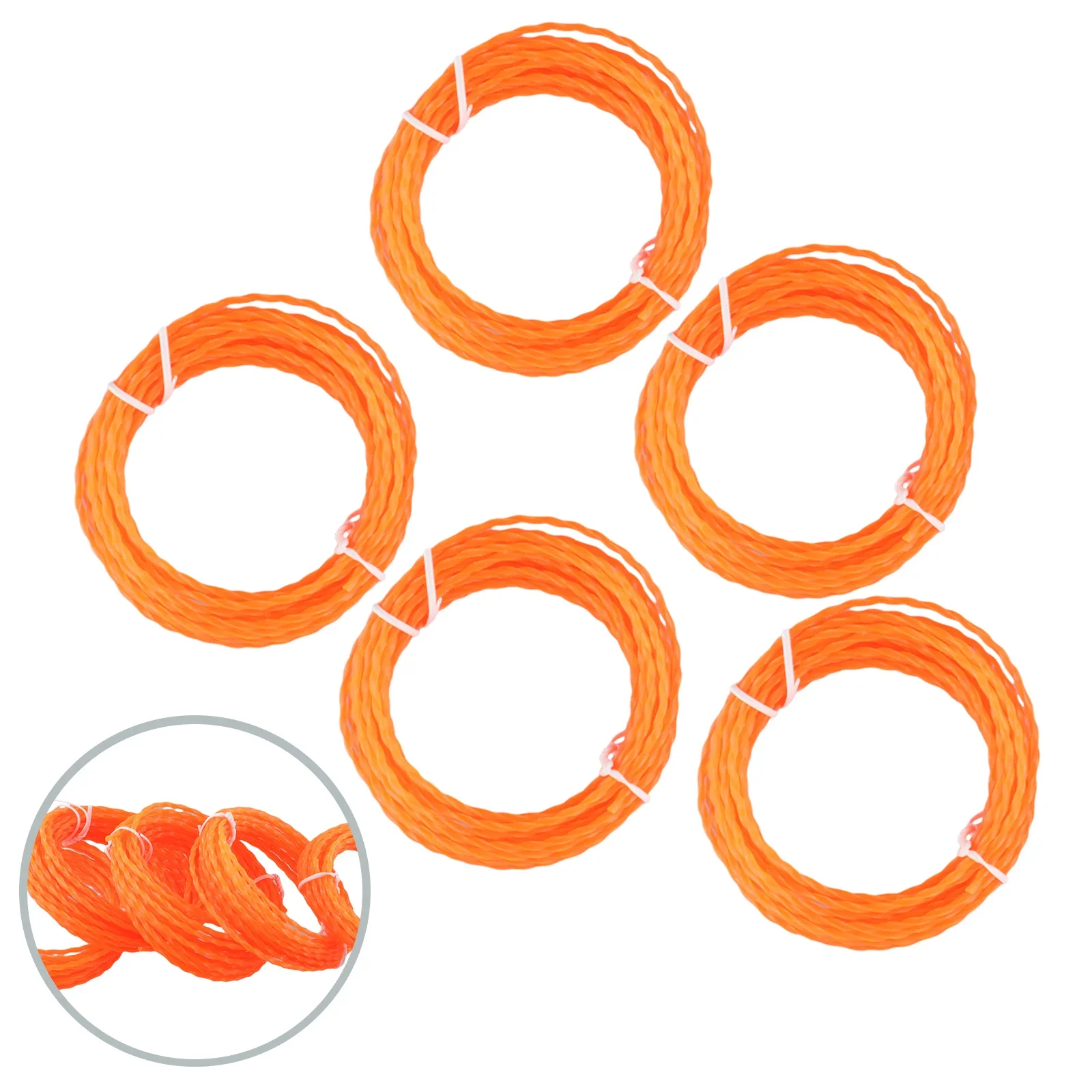

Boost Your Trimming Efficiency Today 5 Pack Compatible ForEGO 56Volt Trimmer Line 095 Pre Cut For Easy Installation
