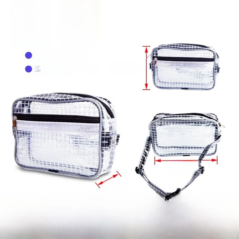 Full pvc waist bag 8 inches 25*16*6cm