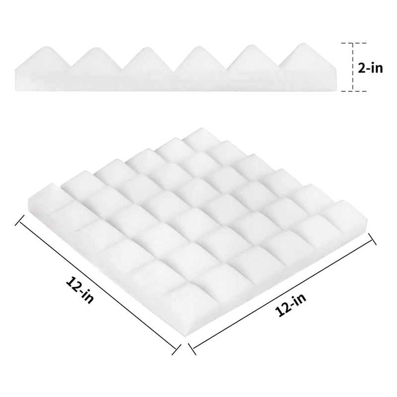 24X Acoustic Panels, Acoustic Foam For Recording Studio/Live Room Soundproof Wall Panels, Sound Proof Foam Panels