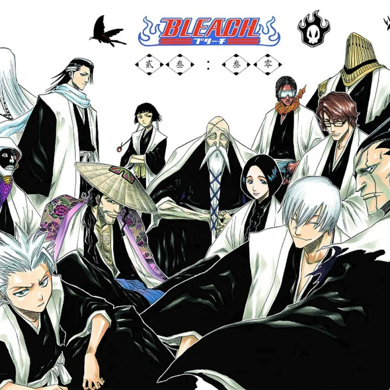 Bleach Hitsugaya Toshiro 10th Division Captain Cosplay Costume for Adults (Unofficial)