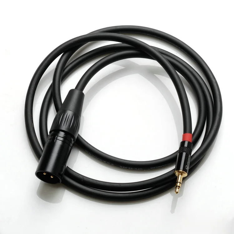 

10PCS OFC XLR 3 Pin Male To Female 3.5mm 1/8'' Jack Audio Cable For Microphone Speakers Sound Consoles Amplifier Connector