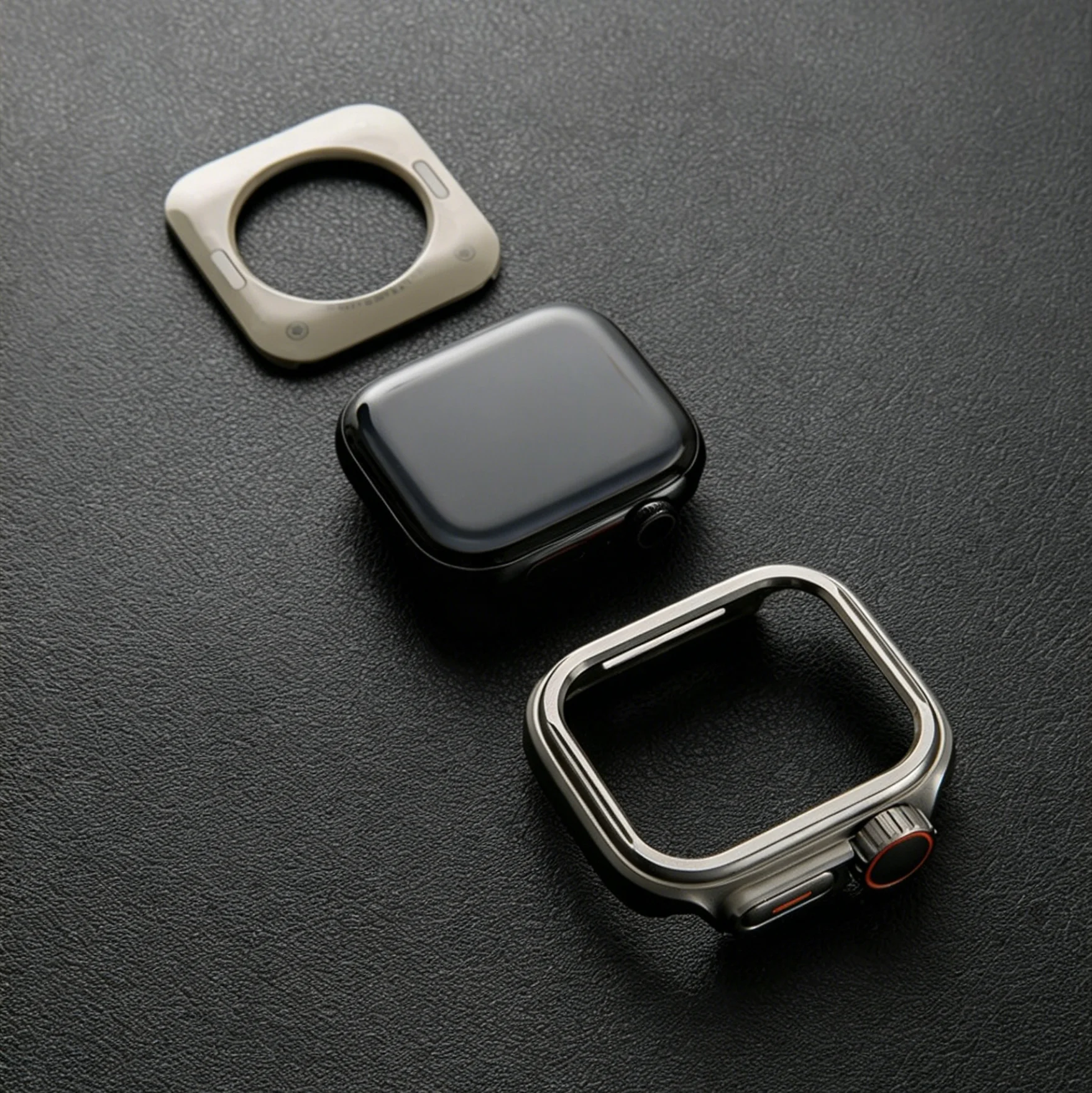 Bumper Cover Alloy+PC Protective Case for Smartwatch - Stylish and Durable Watch Frame