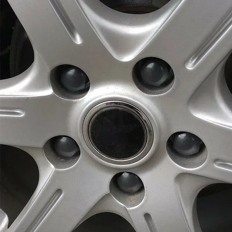 20pcs Nut Cap Gloss Black Alloy Wheel Nut Bolt Covers Cap Universal Set For Any Car ABS Plastic 22mm X 18mm Wear Parts wheel lug nut cover