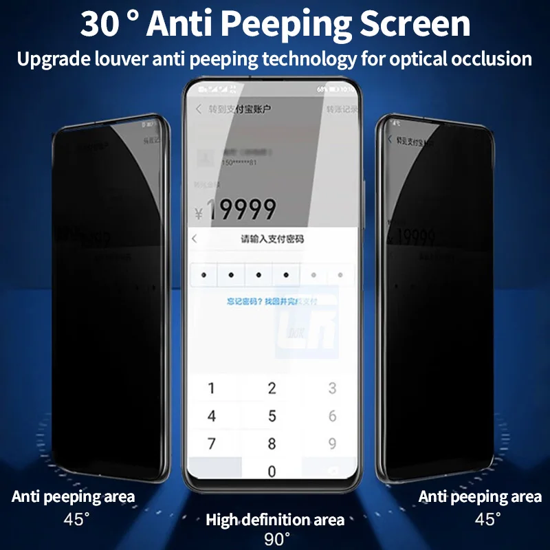 Upscreen Pellicola Privacy Per Google Pixel 7 - Anti-spia, Antigraffio, Riduce Luce Blu, Prodotta In Germania