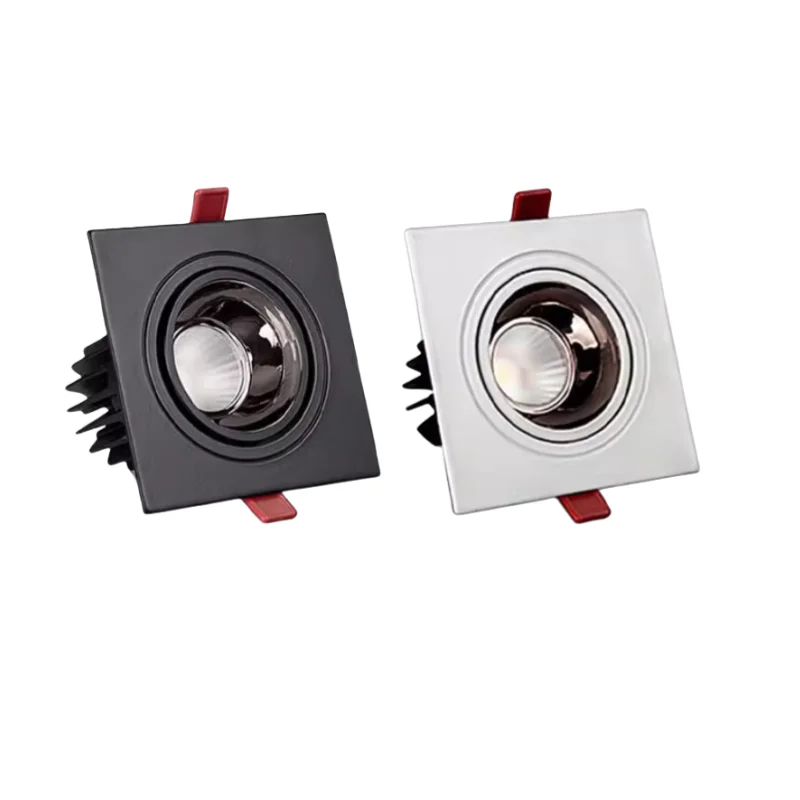 LED ceiling COB Downlight Dimmable ac110-240V 9W 12W 15w 24W 30W Recessed Led ceiling lamp Spot light Bulbs Indoor Lighting