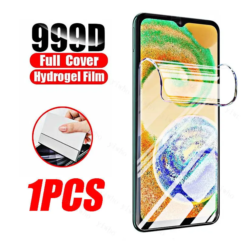 Premium Gel Hydrogel Screen Protector Film - 4 Pack