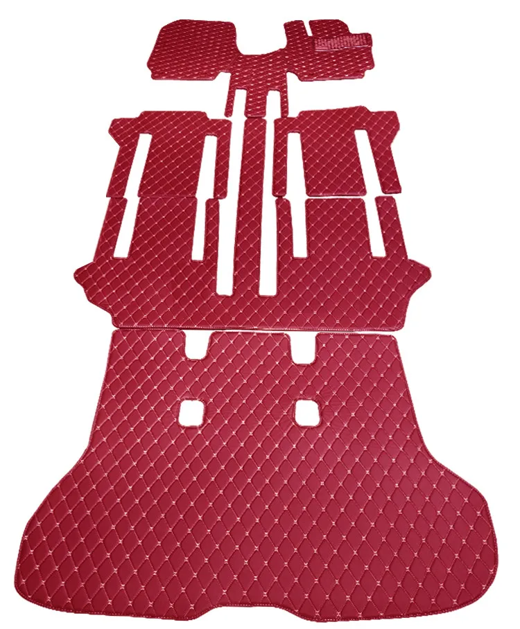 

Лучшее качество! Полноразмерные автомобильные коврики под заказ, коврики для правого руля Nissan сирена C26 2016-2011 7, 8 мест, Нескользящие прочные коврики