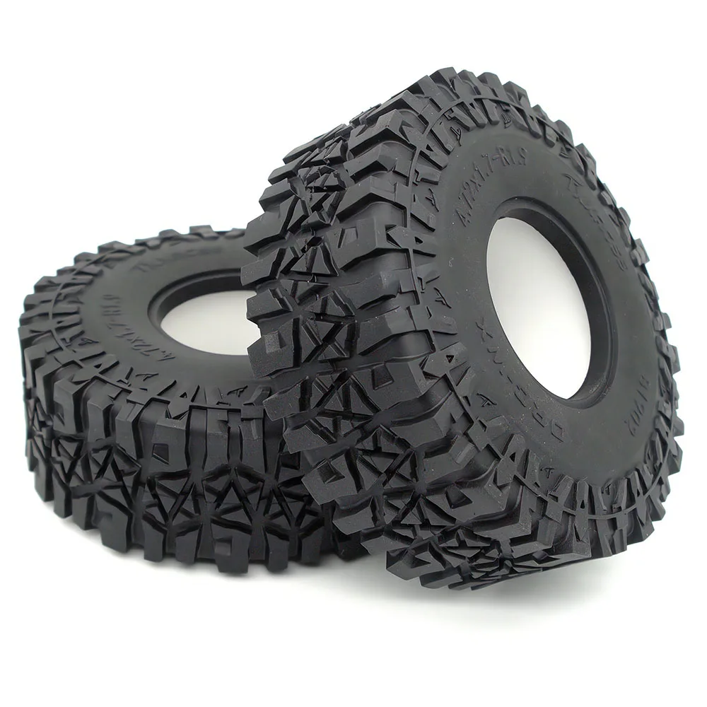 Pneus Crawler 1.9 120mm pour TRX4, Axial, Redcat - Lot de 4