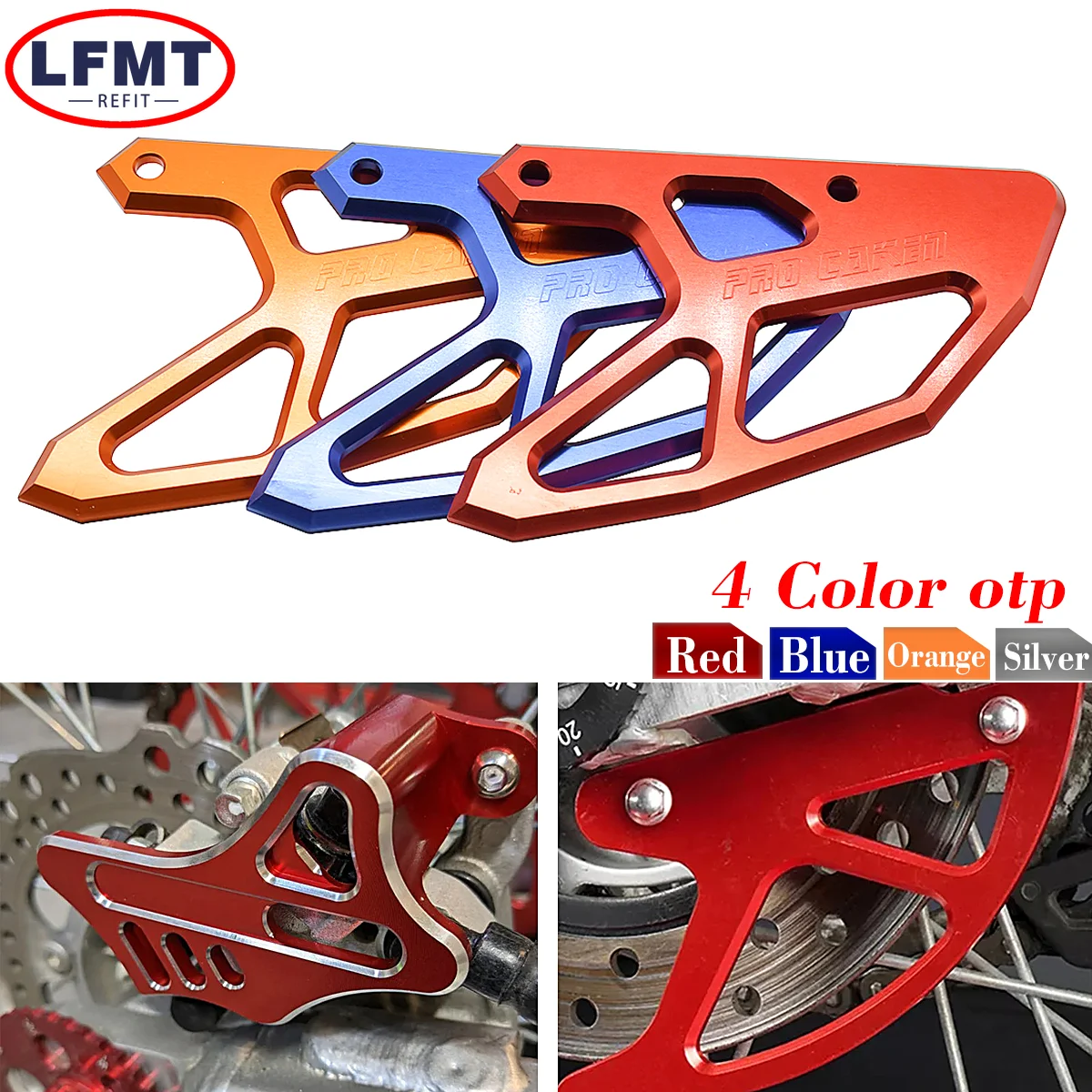

Motorcycle Rear Brake Caliper Brake Disc Guard Protector Cover For Honda CR 125R CR250R CRF 250X 450X 250R 450R 450L 2002-2023