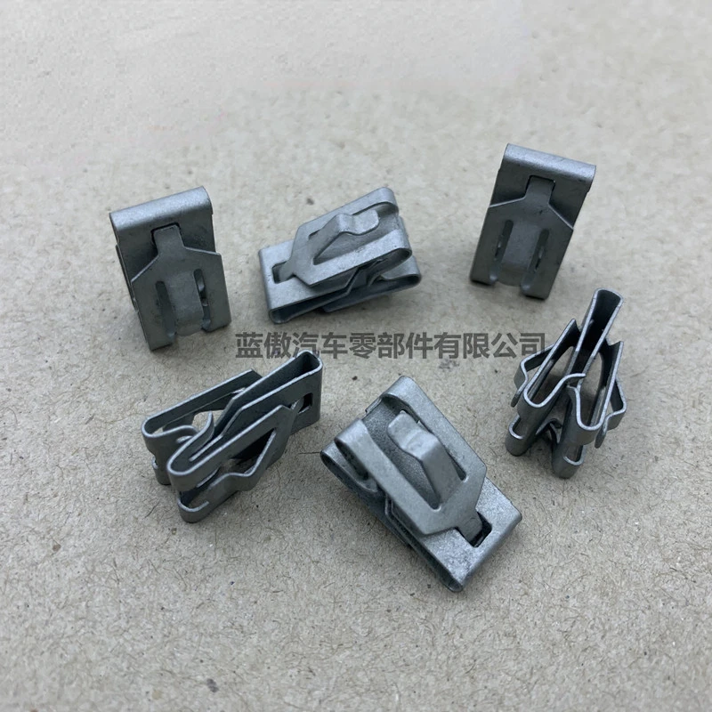 5Pcs/Lot Genuine For Ford Focus Fiesta S-Max Trunk Tailgate Trim Clip B-Pillar Interior Plate Iron Clip